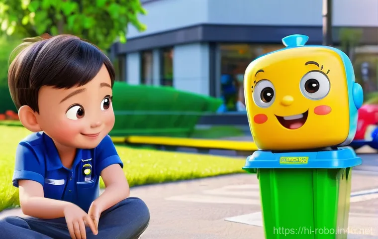 로보카폴리 애니메이션 추천 - **프롬프트:** A high-quality 3D animated scene depicting Robocar Poli, Roy, Amber, and Helly on a vibran...
