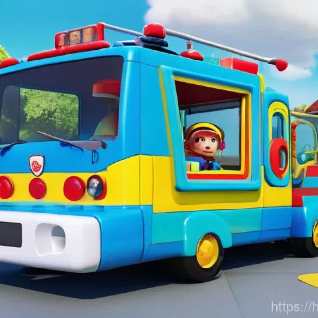 로보카폴리 제작사 인터뷰 - **Prompt 1: Team Poli on a Rescue Mission**
    "A vibrant and dynamic scene featuring the Robocar P...