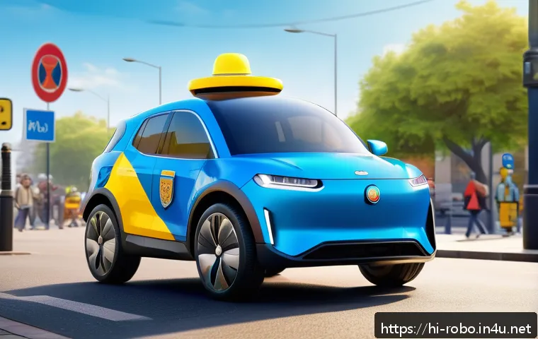 로보카폴리 초기 스케치 - A vibrant and friendly robotic police car character designed for children, featuring bright blue and...