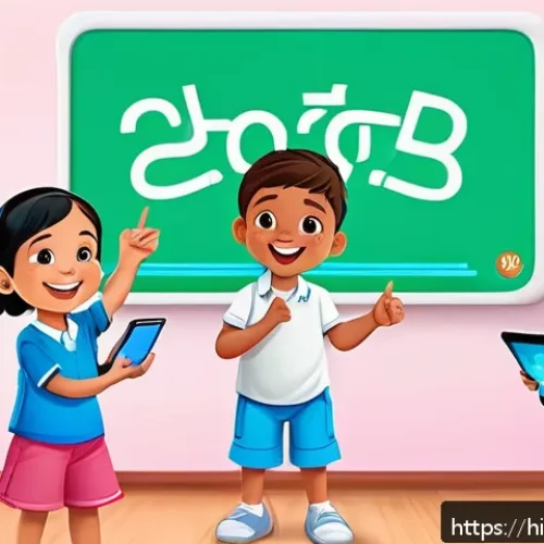 Home 17 로보카폴리와 함께하는 안전 교육 - A vibrant and colorful classroom scene showing young Indian children wearing casual clothes and diap...