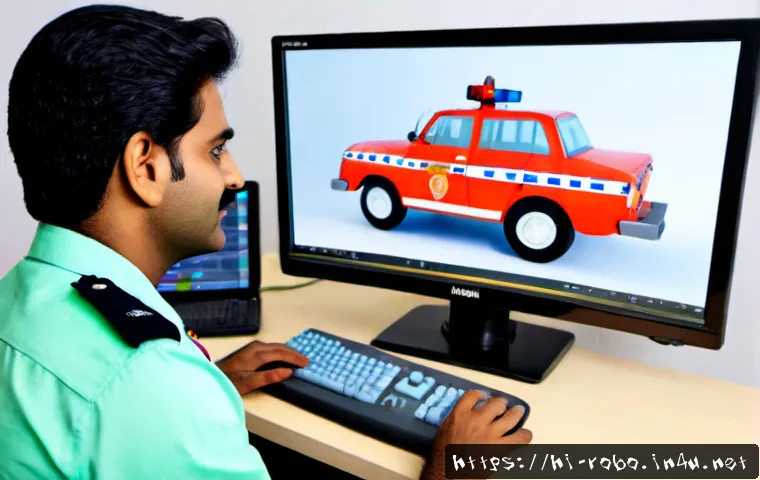로보카폴리 애니메이션 편집 노하우 - Photorealistic Indian video editor in a bright home studio, carefully editing a colorful children’s ...